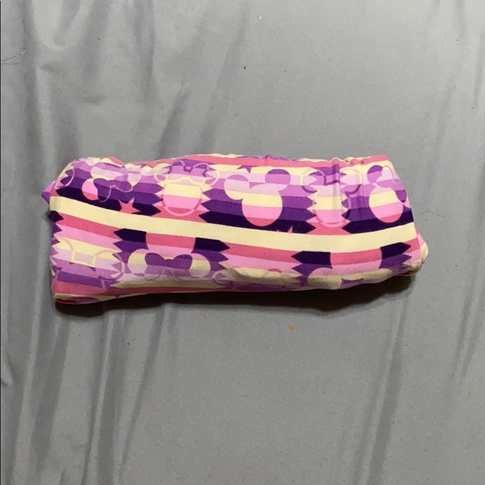 Pink & purple Nicky mouse leggings